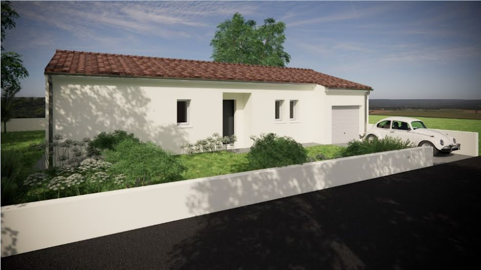 Vente maison neuve 4 pièces 80 m² à Meursac (17120), 231 500 €