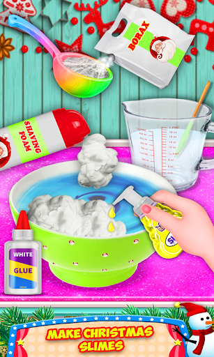 Glow In The Dark Christmas Slime Maker  Simulator