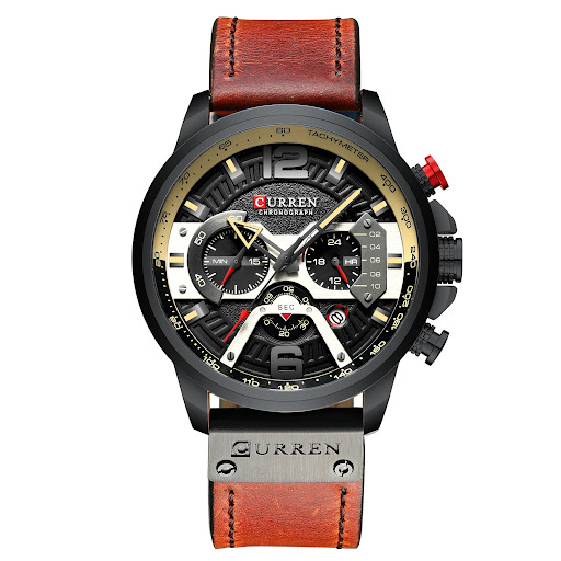 Title 3, Mens Watch Business Belt Six-Hand Quartz. A st...