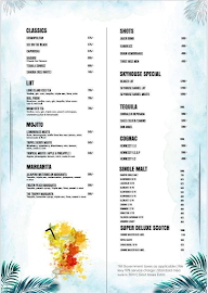 Skyhouse menu 6