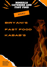 Moghals Caterers and Fast Food menu 1