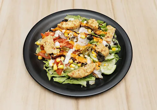 Aloo Tikki Salad