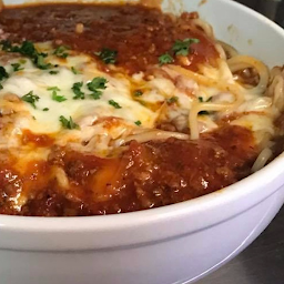 Baked Spaghetti Dinner