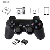 Tay Cầm Điều Khiển Chơi Game Không Dây 2.4Ghz Cho Ps3 Pc Tv Box