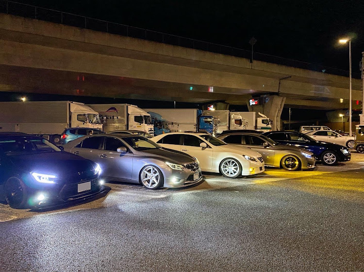 マークXのマークX 130系・ドライブ・オフ会・神奈川県某所・stanceに関するカスタム事例の投稿画像4枚目