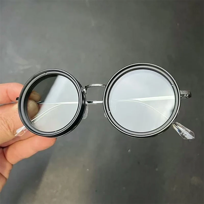 Design criativo feito à mão de óculos de sol