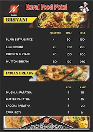 Royal Food Point menu 3