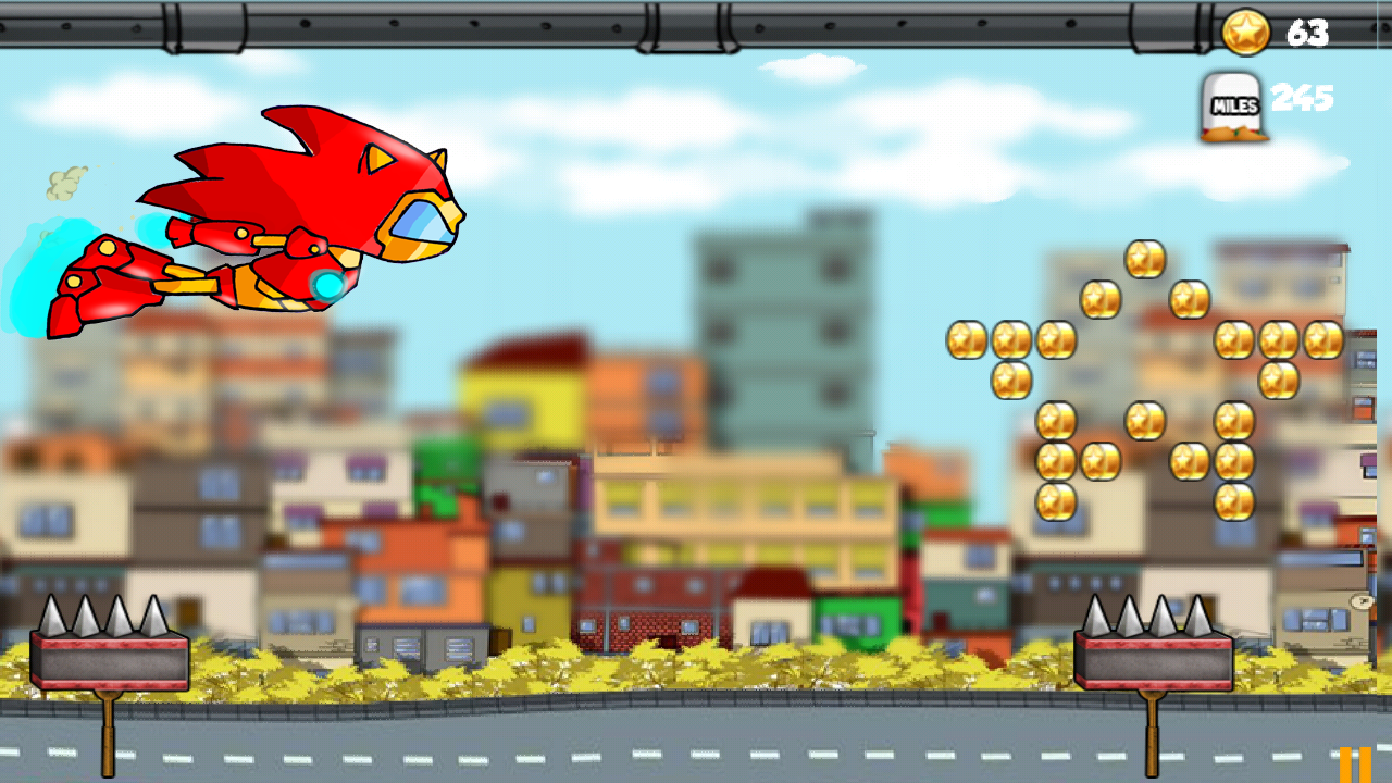 Android application Metal Hedgehog screenshort
