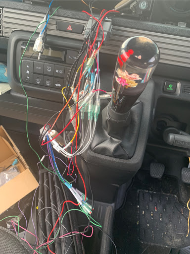 N Van Jj1のn Van 取付け ナビ 配線処理 バックカメラに関するカスタム メンテナンスの投稿画像 車のカスタム情報はcartune