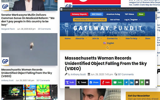 Link Preview Popup