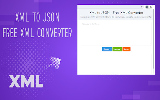 XML to JSON - Free XML Converter