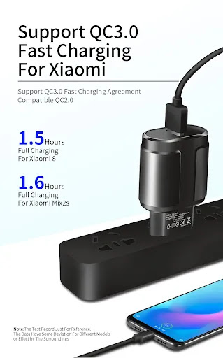Title 5, 3A Multifunctional Fast Charge Charger Rapid ch...