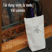 Túi Đựng Ly Cốc Nước Bình Giữ Nhiệt Ô Che Nắng Chống Nước Vải Canvas Vải Bố Cheers