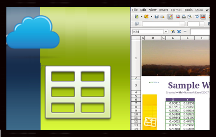 OpenOffice Calc online for xls spreadsheets small promo image