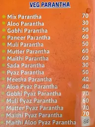 Eighteen Paranthe menu 5