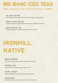 Ironhill menu 3