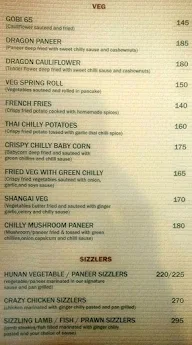 Chinnah's Restaurant menu 2