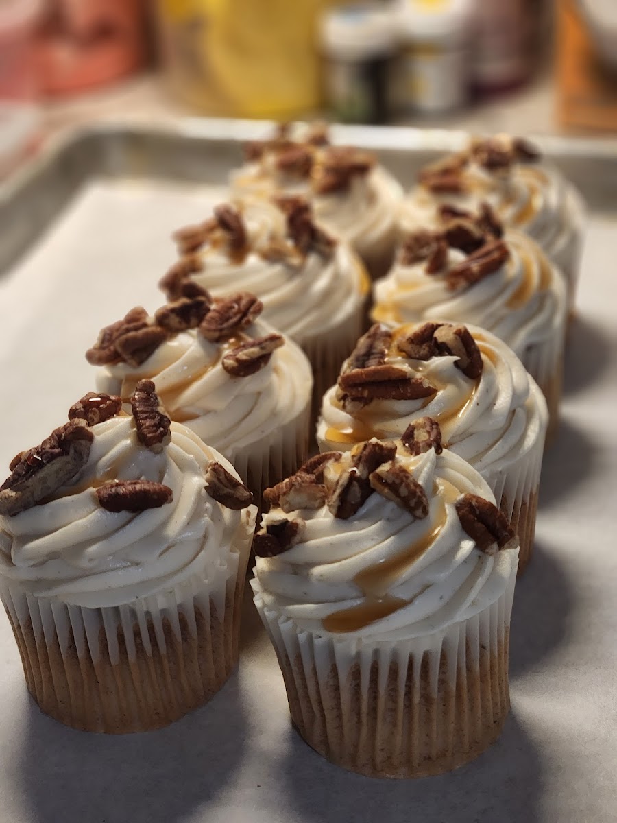 Maple Pecan Cupcakes