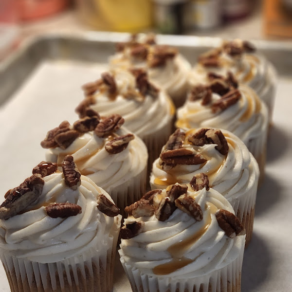 Maple Pecan Cupcakes