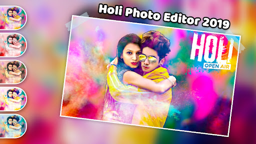 Screenshot Holi Photo Frame