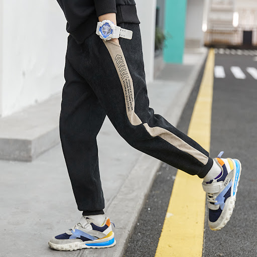 Title 3, Childrens Baby Corduroy Casual Trousers. Comfo...