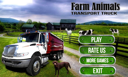 Farm Animals Transport Truck