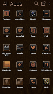 Leather Atom Iconpack screenshot 6