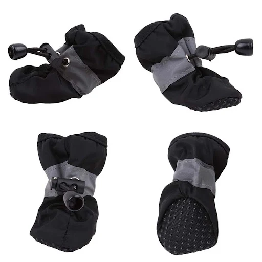 New Waterproof Pet Dog Shoes Anti-Slip Rain Snow Boot Thick Warm For Small Cats Dogs Puppy Dog Socks Booties 4Pcs