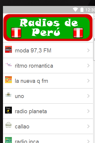 Radios de Perú