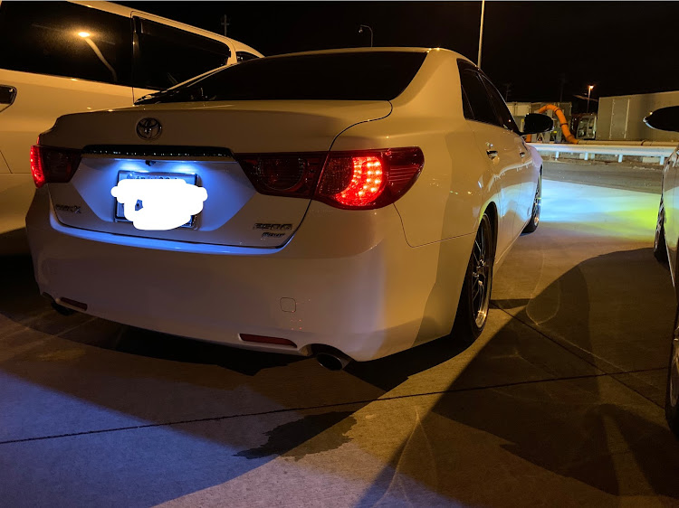 マークXの車高調整に関するカスタム事例の投稿画像2枚目