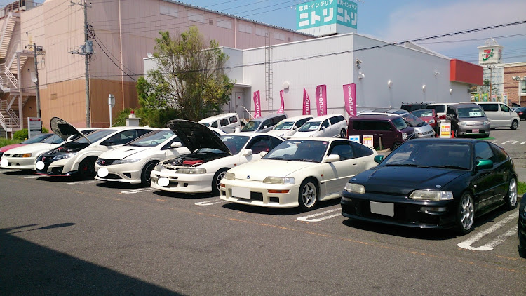 インテグラのオフ会・ホンダ・CR-X・アコード・シビックに関するカスタム事例の投稿画像7枚目