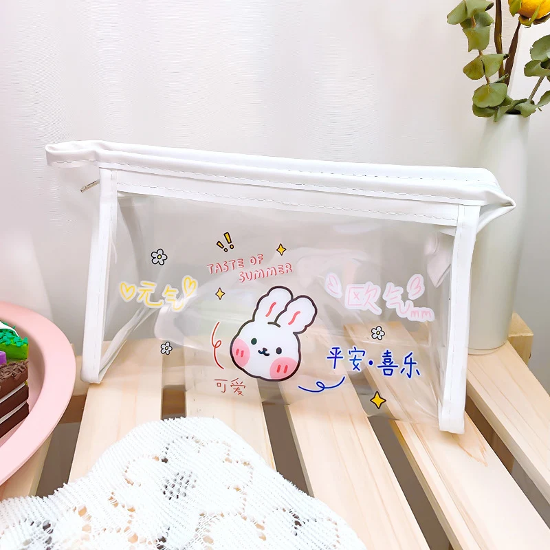 Draagbare transparante make-up organizer voor op reis — Houd uw cosmetica georganiseerd en overzichtelijk, perfect voor reizen en gemakkelijk schoon te maken.