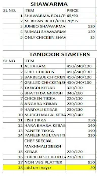 The Social Cafe menu 7