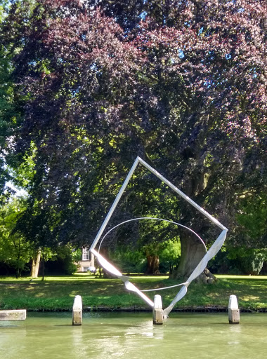 Sculpturen in water by Jan-Hein Daniels, 1992