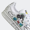 kasing lung x adidas stan smith / footwear white / footwear white / core black