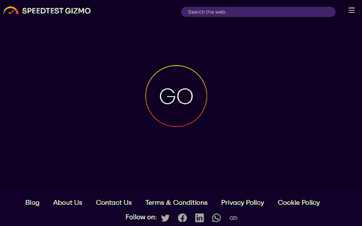 Speed Test Gizmo