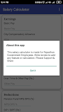 Salary Calculator - 7th Pay Raj. Govt Em