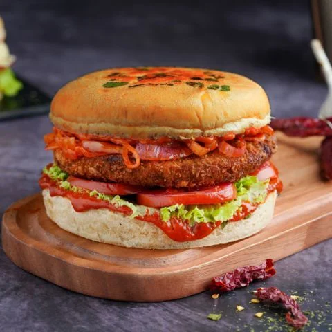 Premium Veg Kulcha Burger