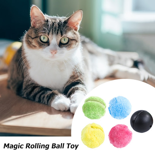 Title 1, Magic Roller Ball Automatic Interactive Toy for...
