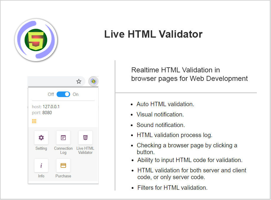 Live HTML Validator Preview image 1