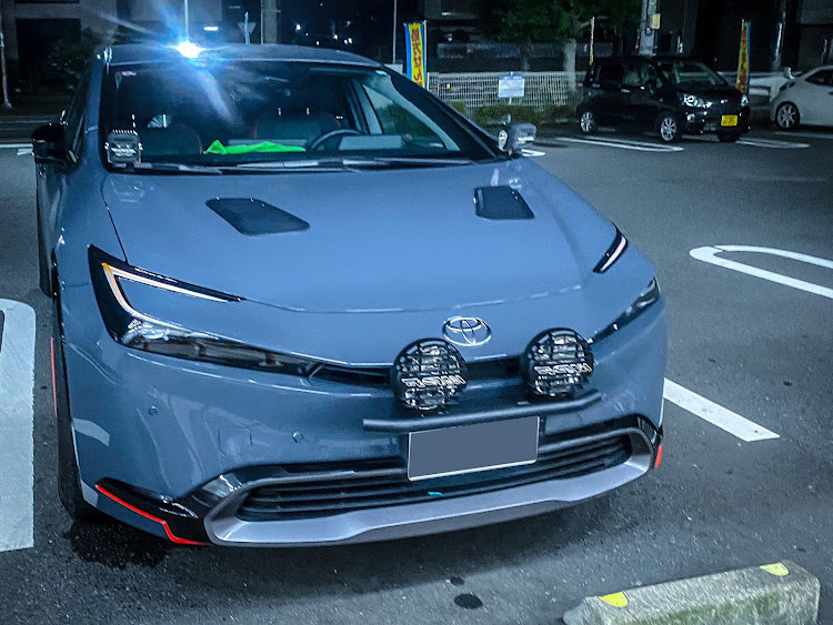 プリウスのヌルテカ加工・プリウスランドスケープ・プリウスクロス・SDS駐車場・左右反転に関するカスタム事例の投稿画像1枚目