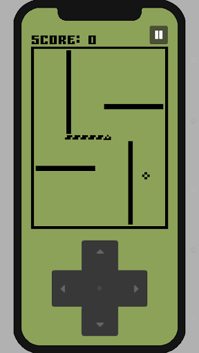 Screenshot Snake Game Classic Retro Nokia