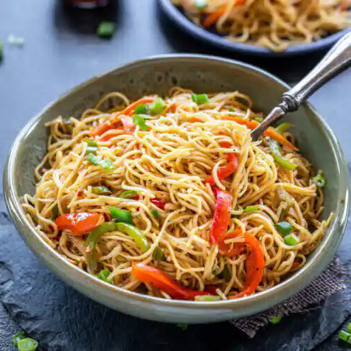 Chilly Garlic Noodles Veg