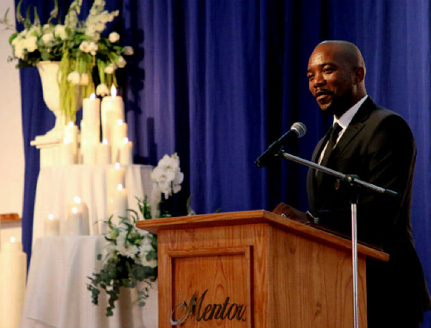 Mmusi Maimane speaks at former Kouga municipality mayor Elza van Lingen’s memorial service