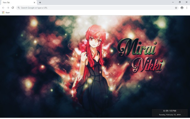 Mirai Nikki New Tab & Wallpapers Collection