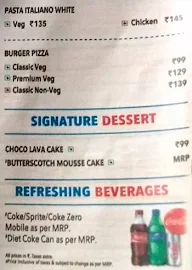 Domino's Pizza menu 1