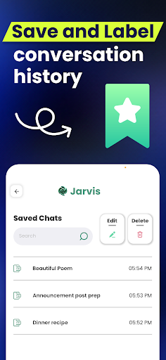 Screenshot Jarvis - AI Chatbot