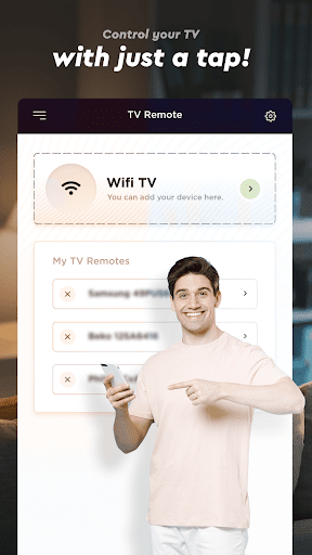 Screenshot Remote Control - Control TVs