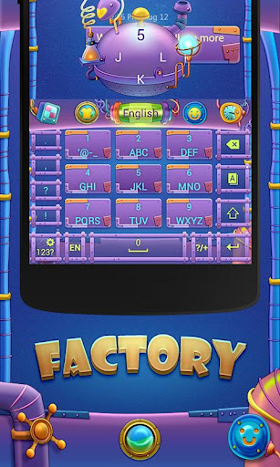 Factory GO Keyboard theme