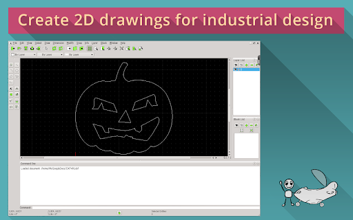 LibreCAD on rollApp